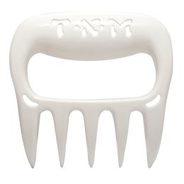TXM Meat Claws for Shredding Barbecue Claws for Pulled Pork Grill Smoker Meat Paw Claw BBQ Claws Shredding Smoker Cooking Tool (Ships From: China, Color: 1pc white)